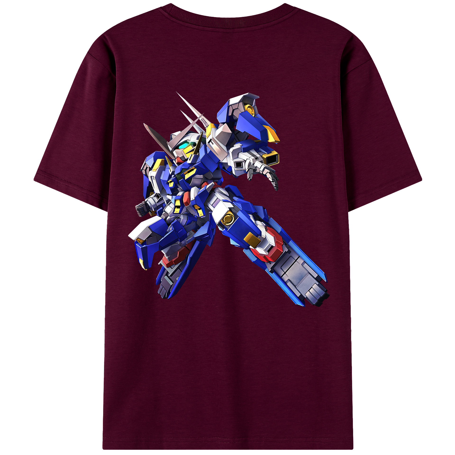 （画像用） 機動戦士ガンダム Mobile Suit Gundam レディース半袖Tシャツ(バックプリント)